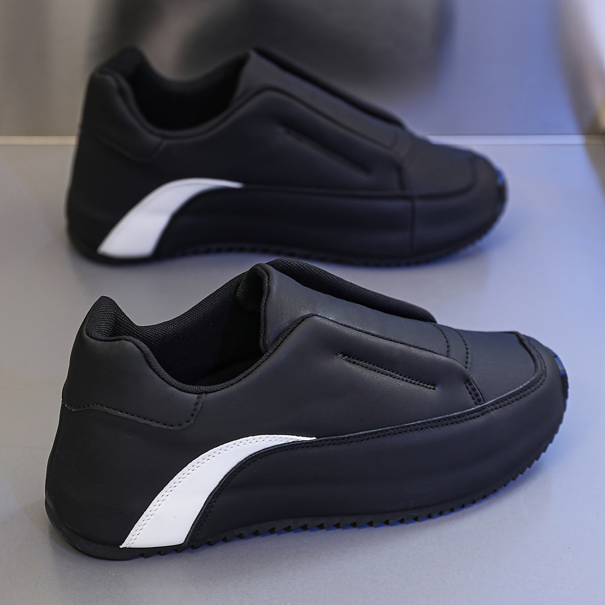 Divine Power Mens Slip On Casual Sneakers All Season