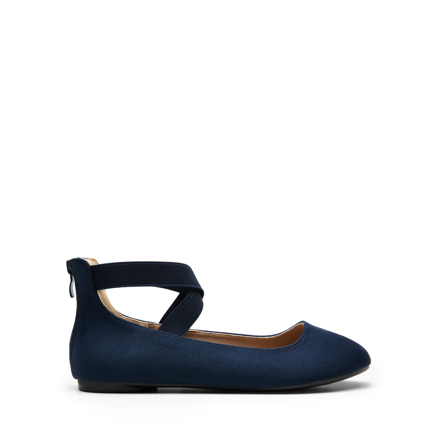 Women's Comfortable Fashion Elastic Ankle Strap Flats Shoes
