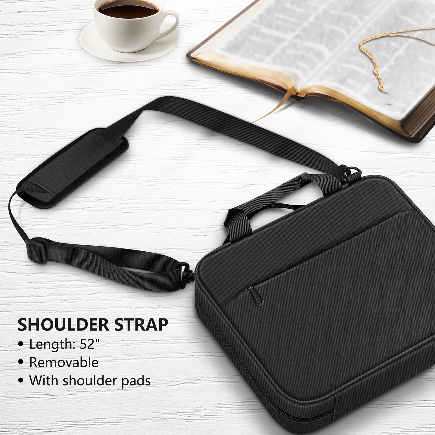 Bible Covers For Men Multi Functional Large Size Zippered Bag