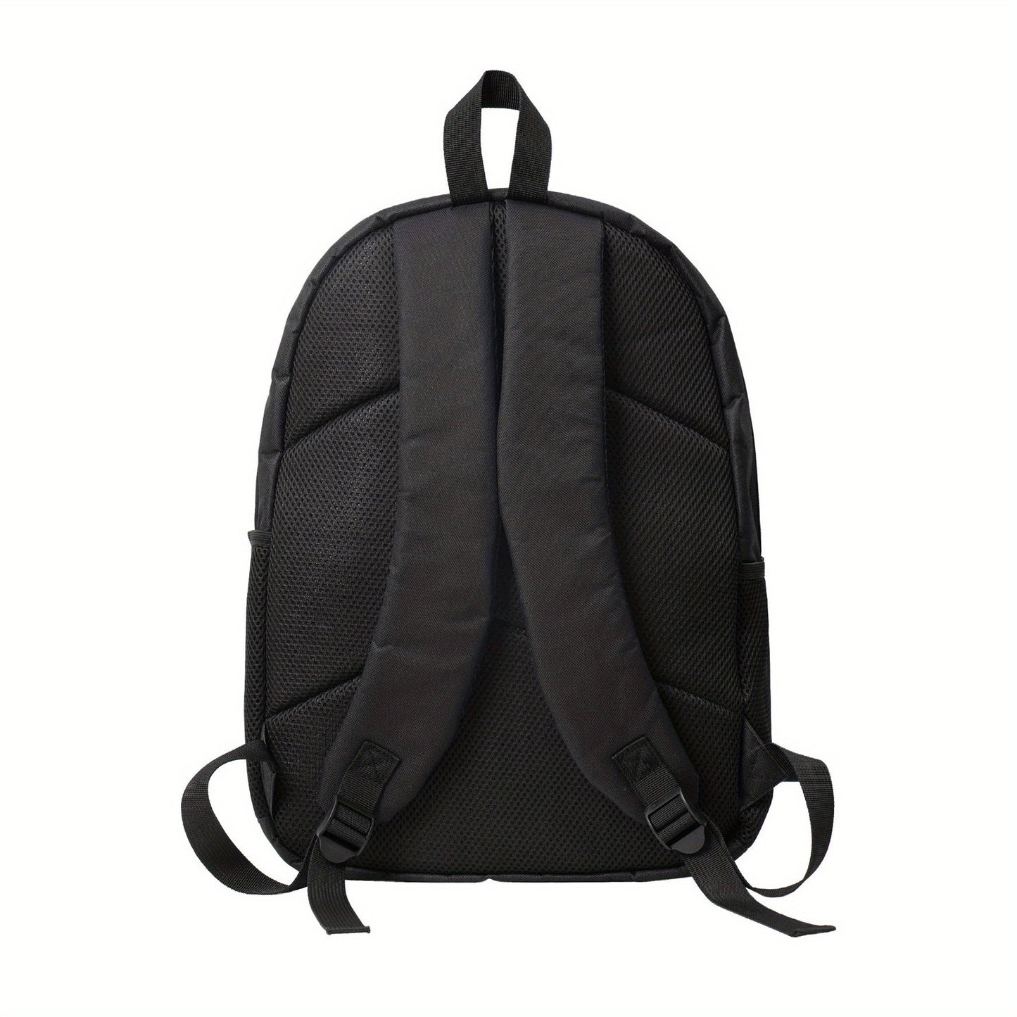 In His Divine Power Polyester Printed Backpack For School