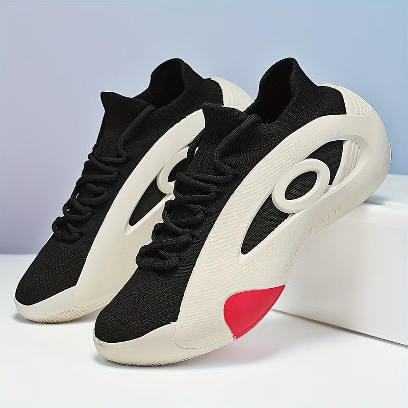 Divine Power Breathable Knit Slip On Sneakers For Men