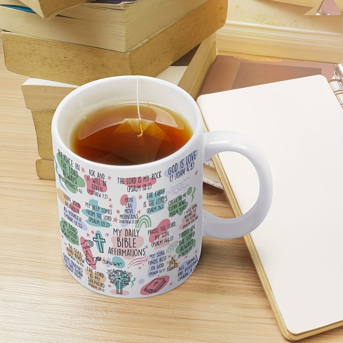 11oz Ceramic Bible Affirmation Mug