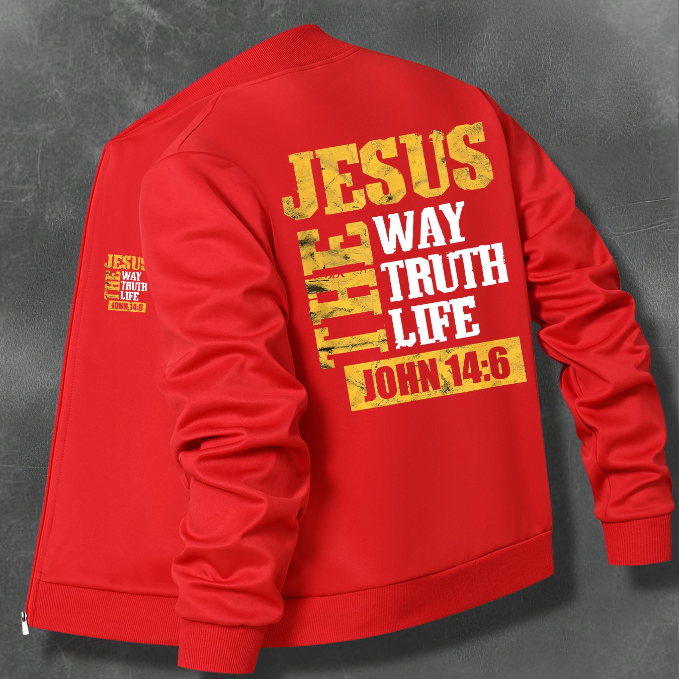 IHDP Jesus Pathway The Truth The Life Zippered Jacket