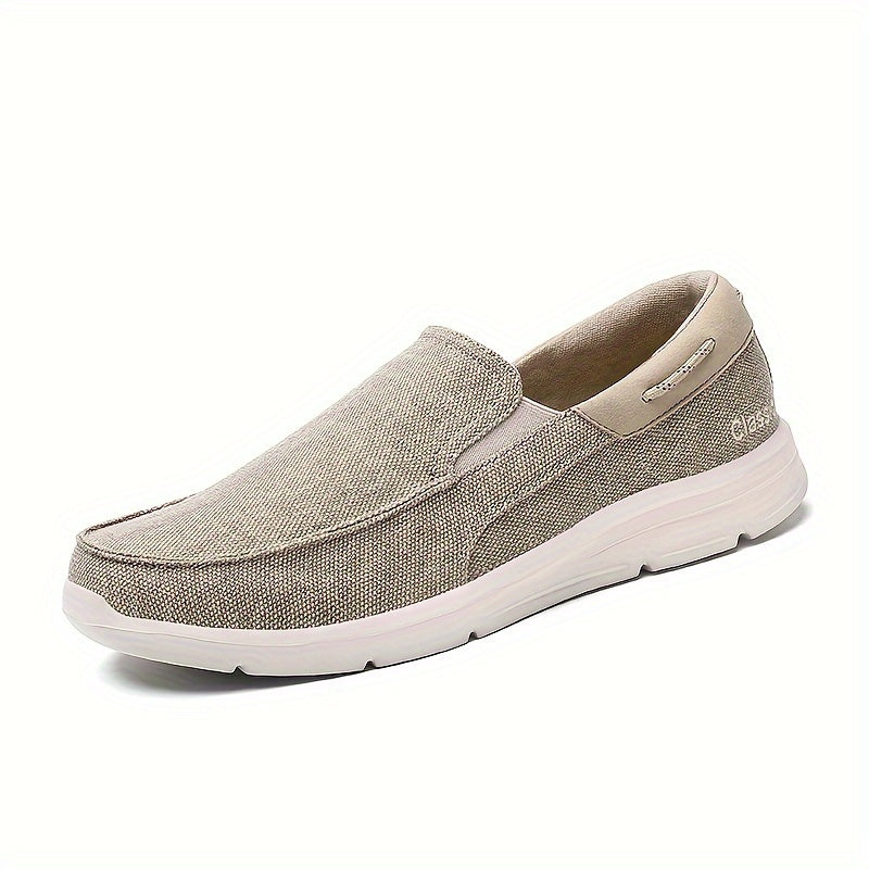Comfortable Canvas Slip-On Loafers for Men