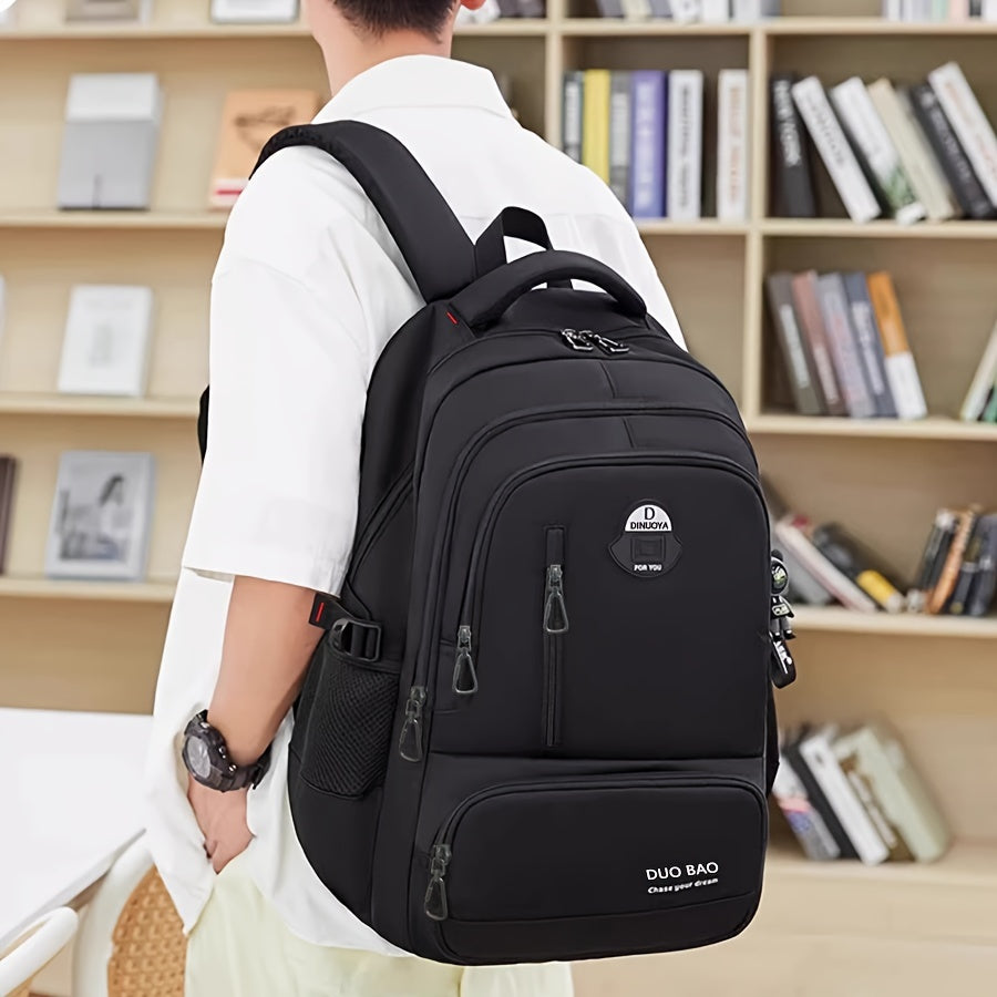 Casual Backpack With Large Capacity For School Travel