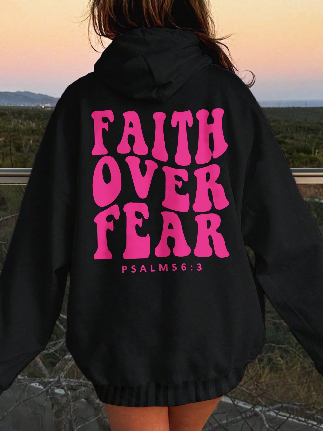 Faith Over Fear Hoodie by In His Divine Power
