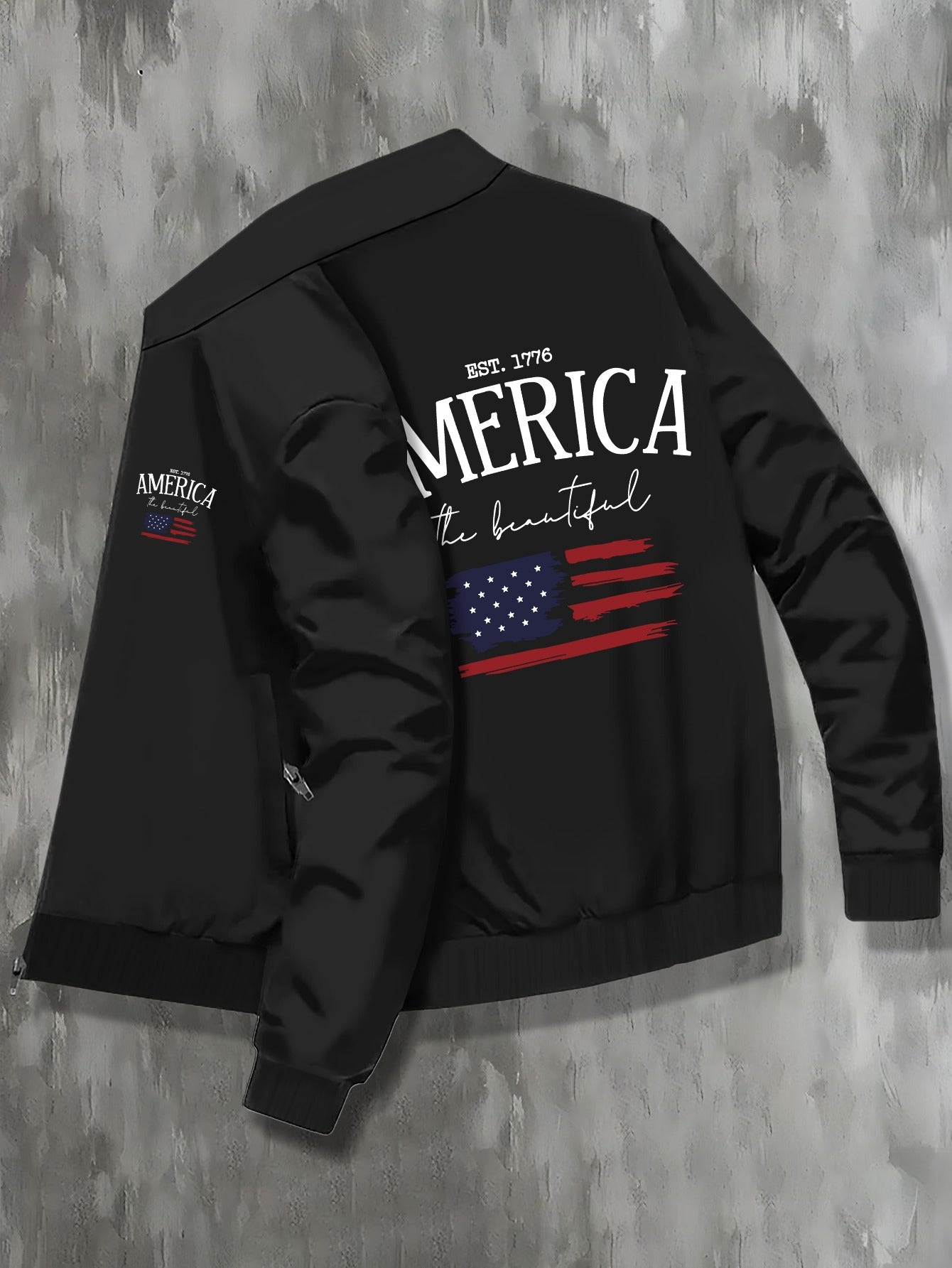 America The Beautiful Printed Jacket
