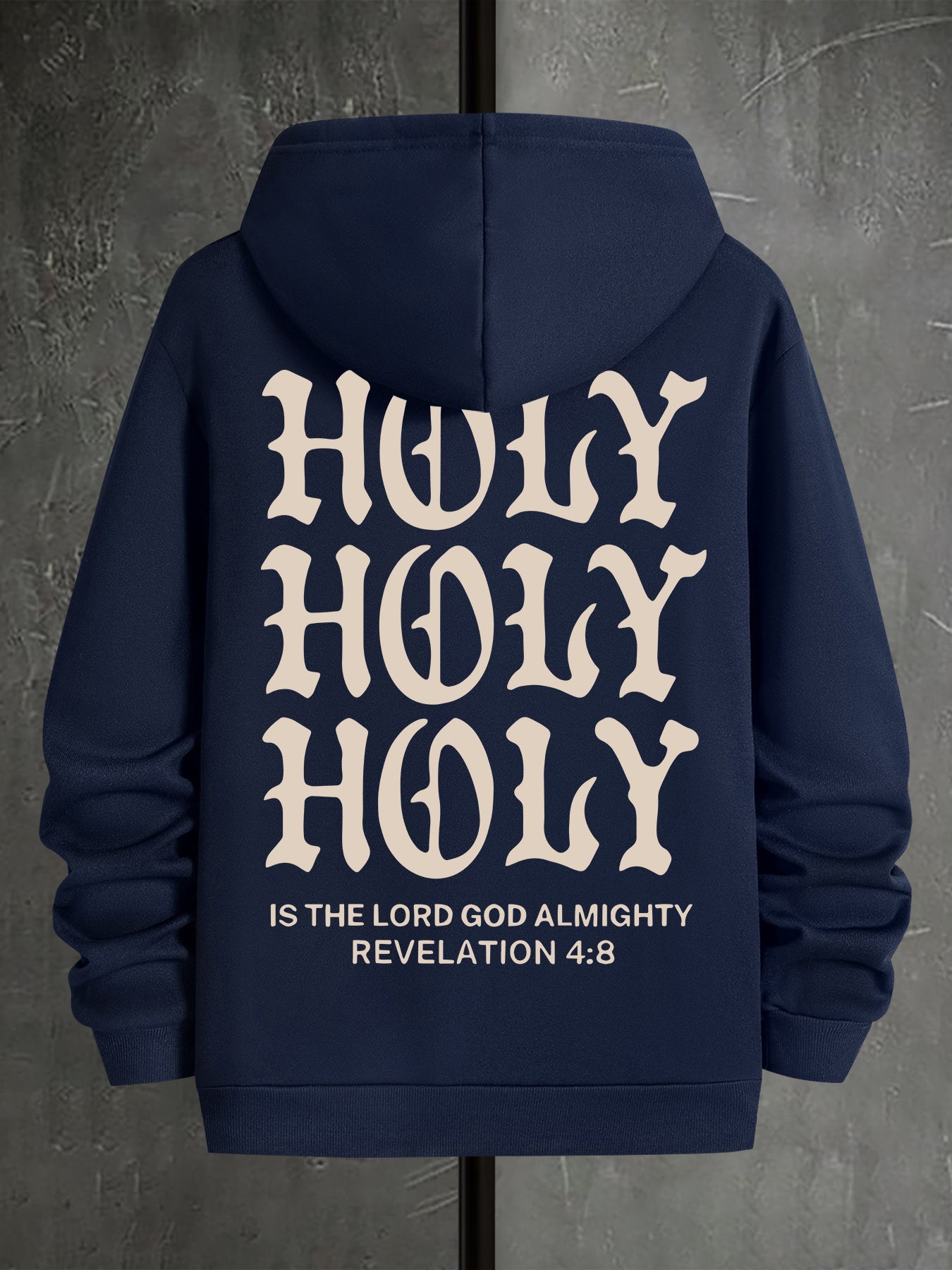 Hooded Geometric Print Hoodie For Men Spring Fall Season