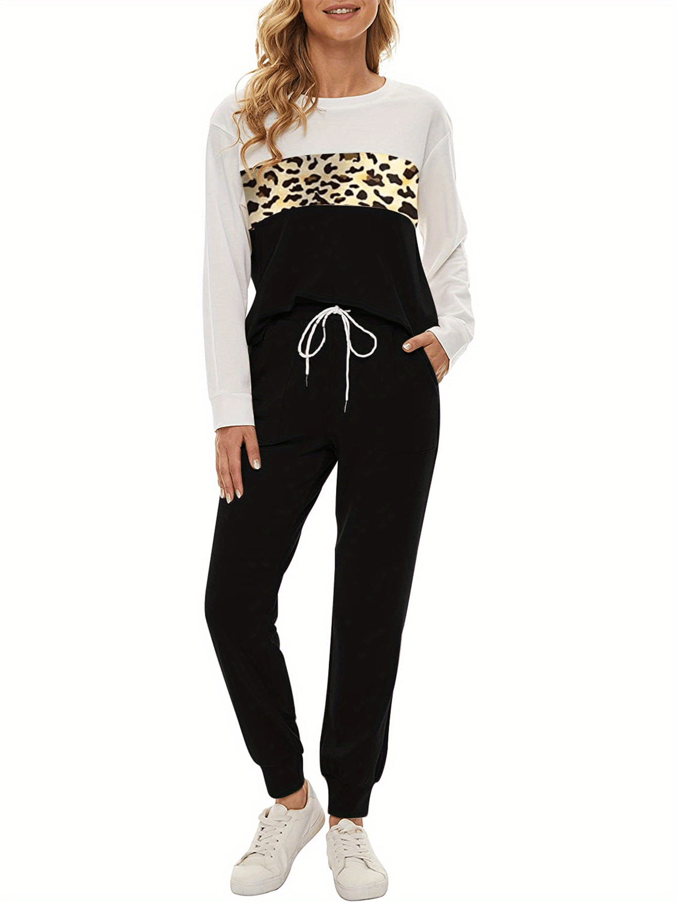 Fb Fengbay Womens Pullover Sweatshirt And Pants Lounge Set