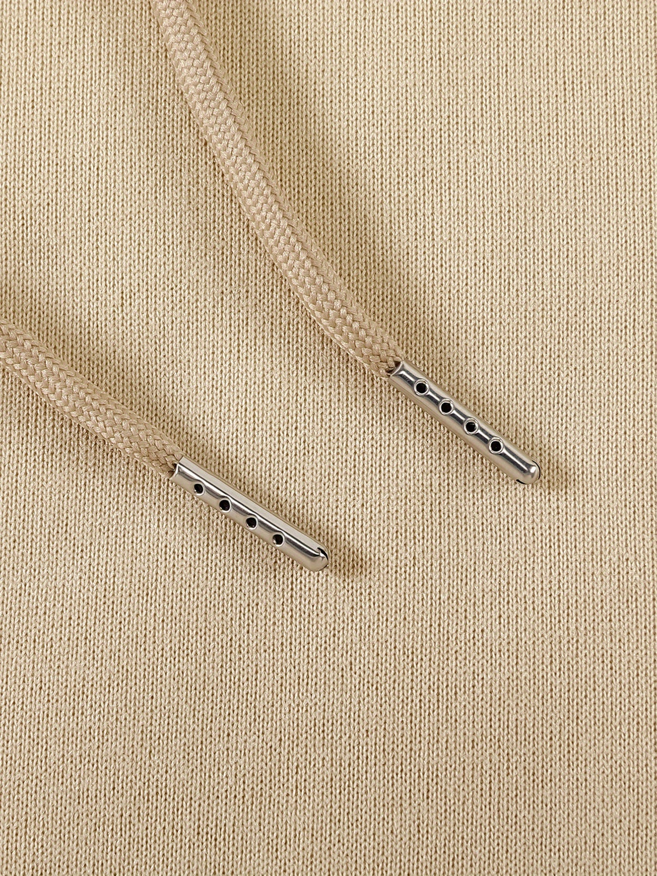 Men Polyester Hooded Sweatshirt With Geometric Printed Hood