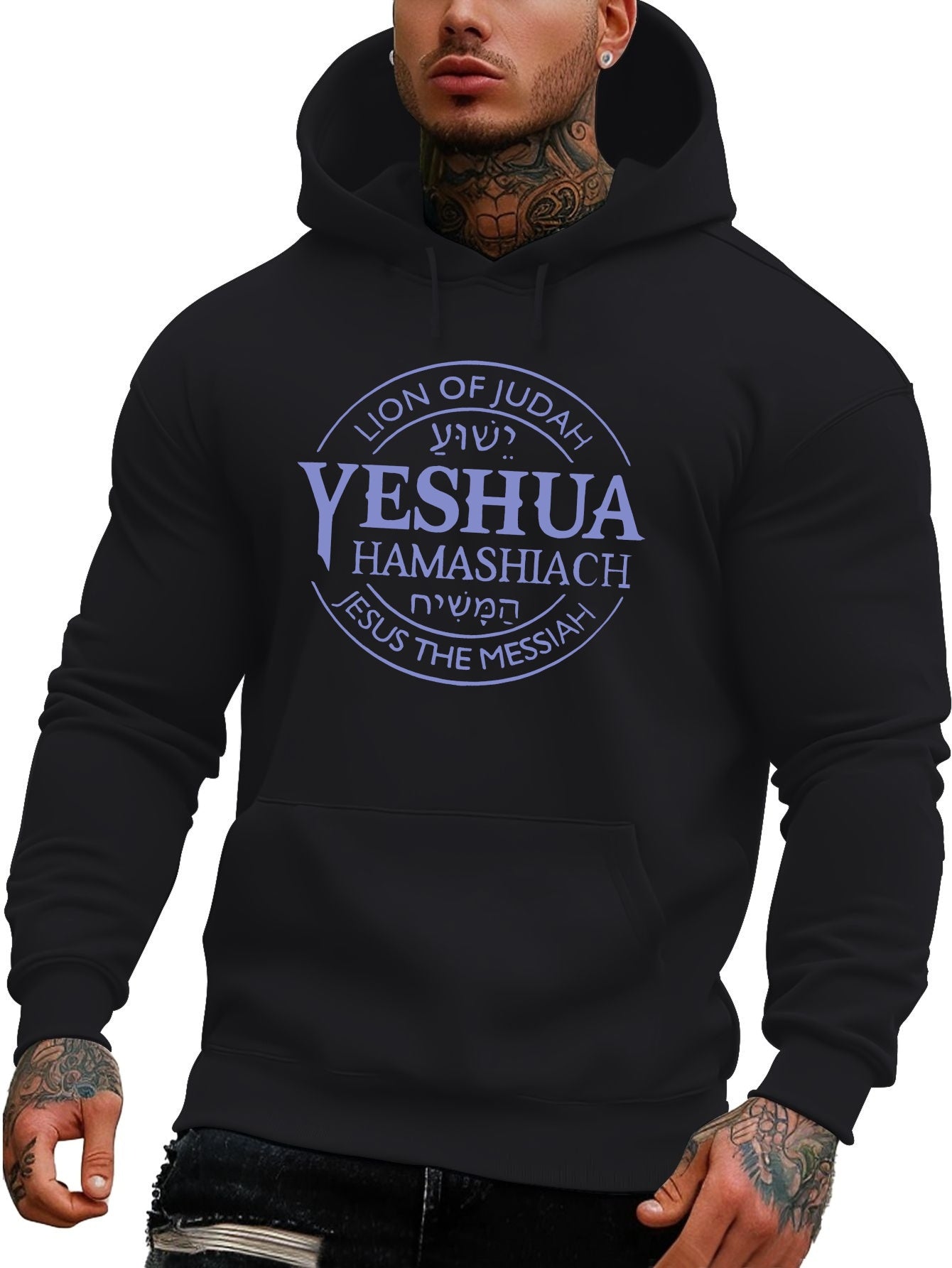 Yeshua Youth Winter Plush Hoodie Sweater Fashion Top Gift