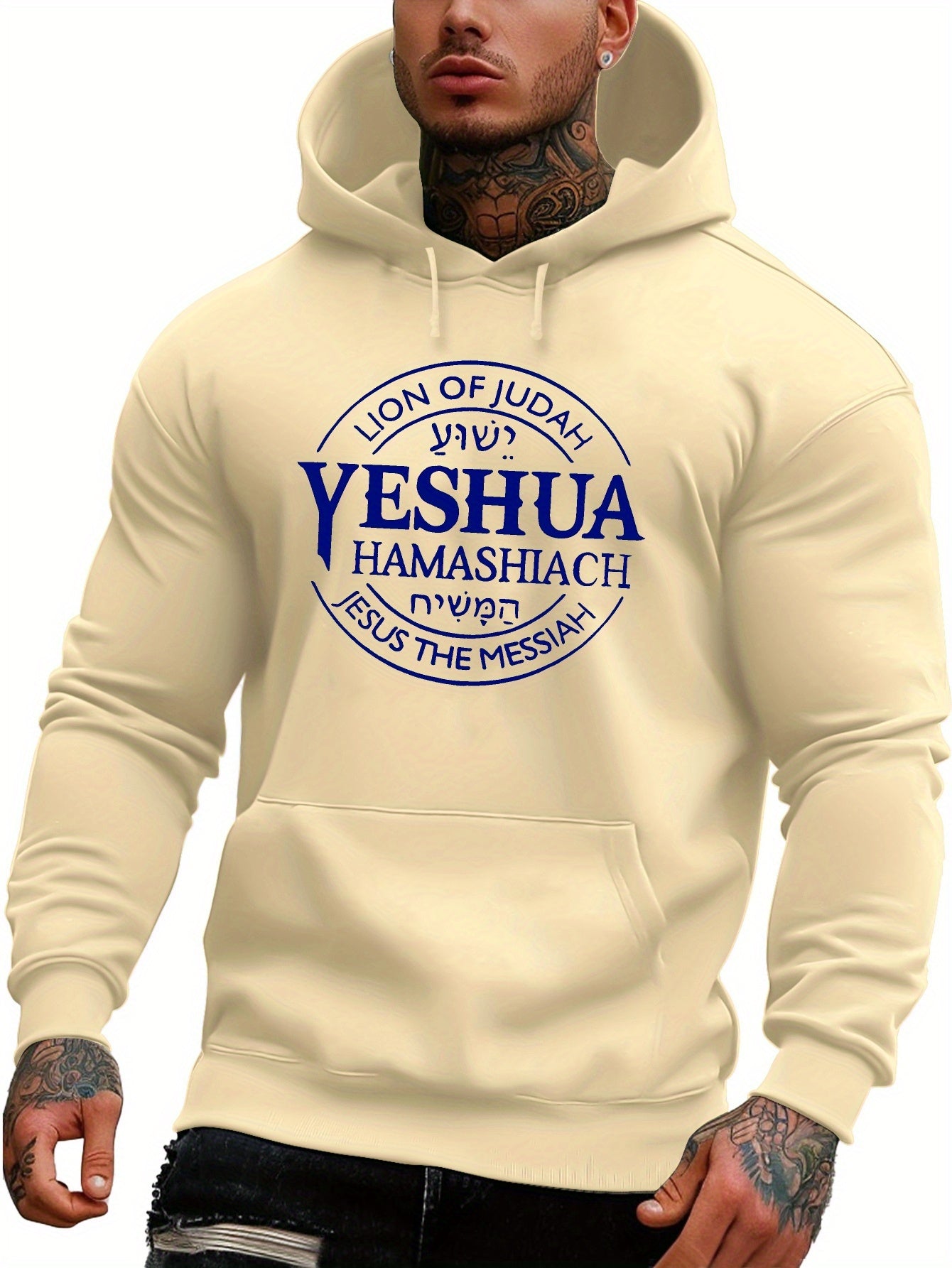 Yeshua Youth Winter Plush Hoodie Sweater Fashion Top Gift