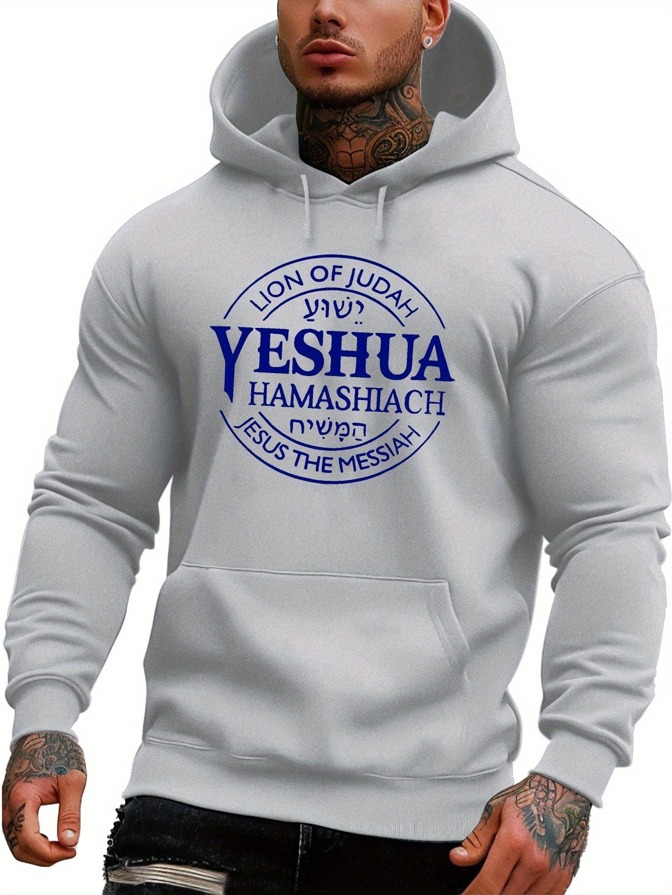 Yeshua Youth Winter Plush Hoodie Sweater Fashion Top Gift