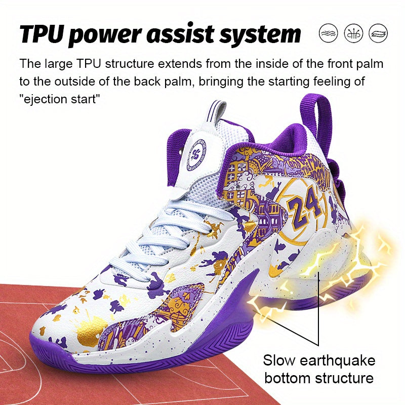 YTAT Mens Basketball Shoes Running Fashion Sneakers