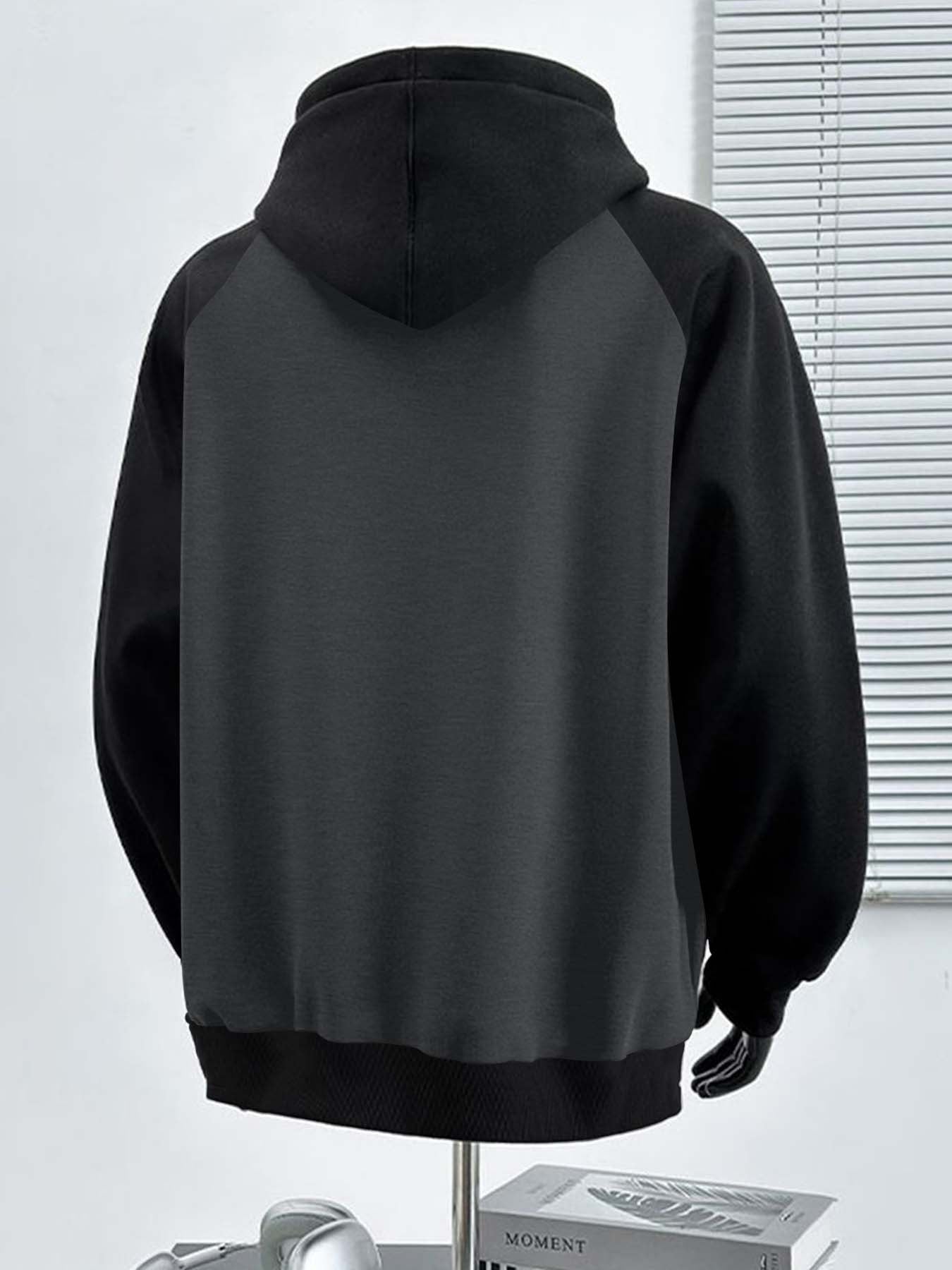 Lion Print Hoodie Sweatshirt With Yeshua Graphic Regular Fit