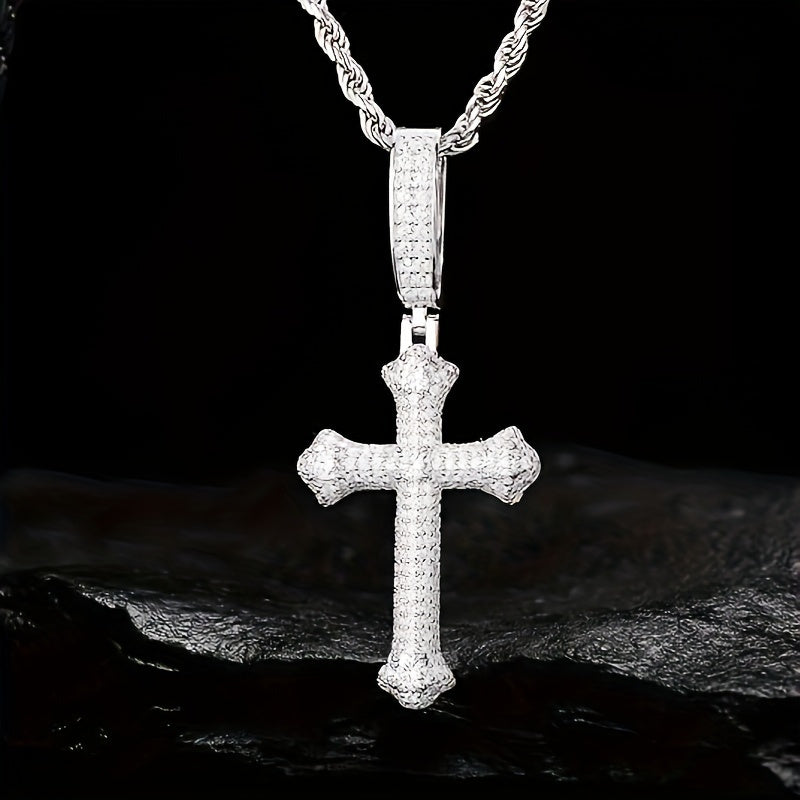 Exquisite S925 Sterling Silver Moissanite Pendant Necklace Elegant 18K Gold Plated