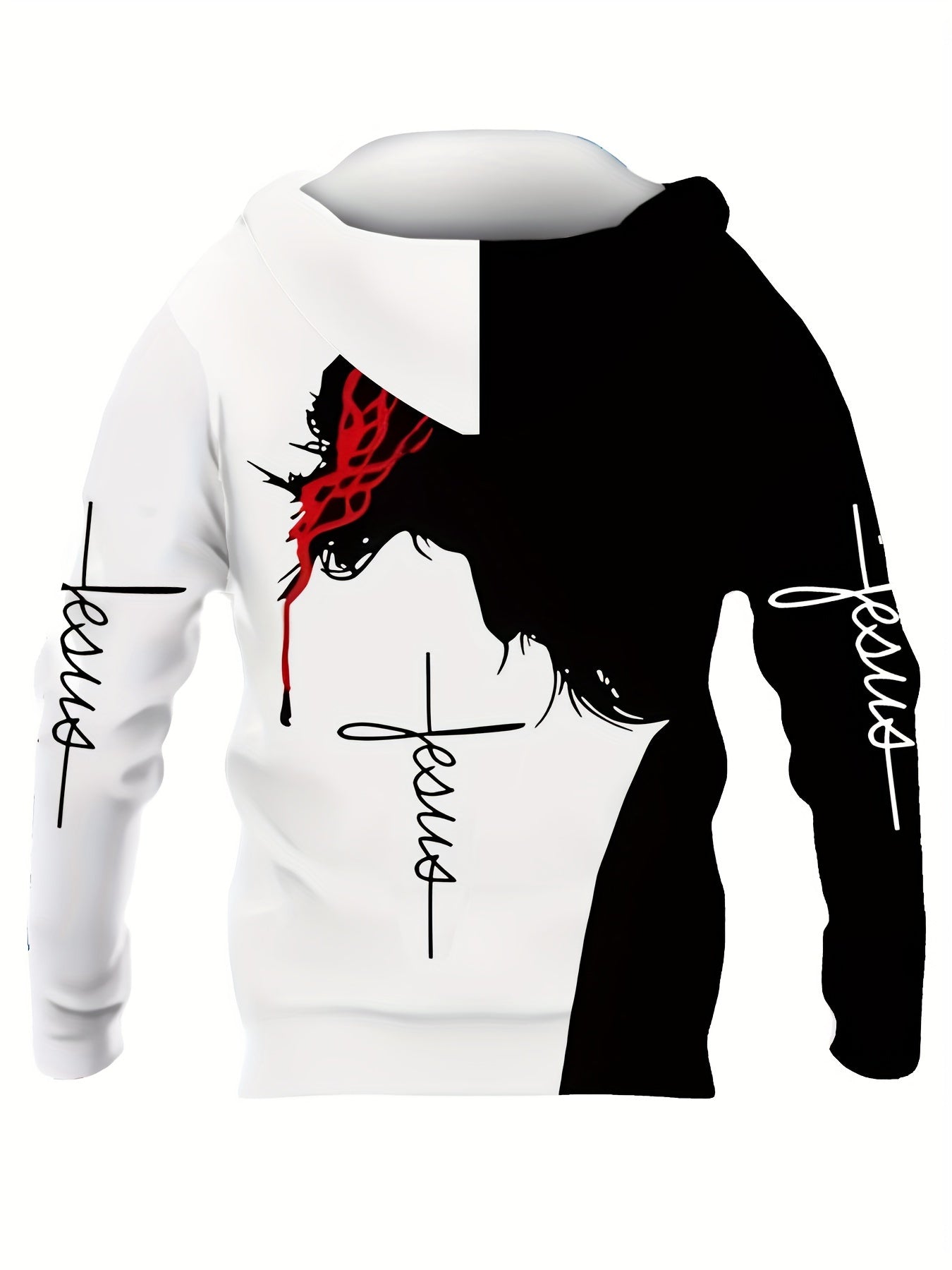 Men's 3D Printed Hoodie And Jogger Set For FitnessTraining