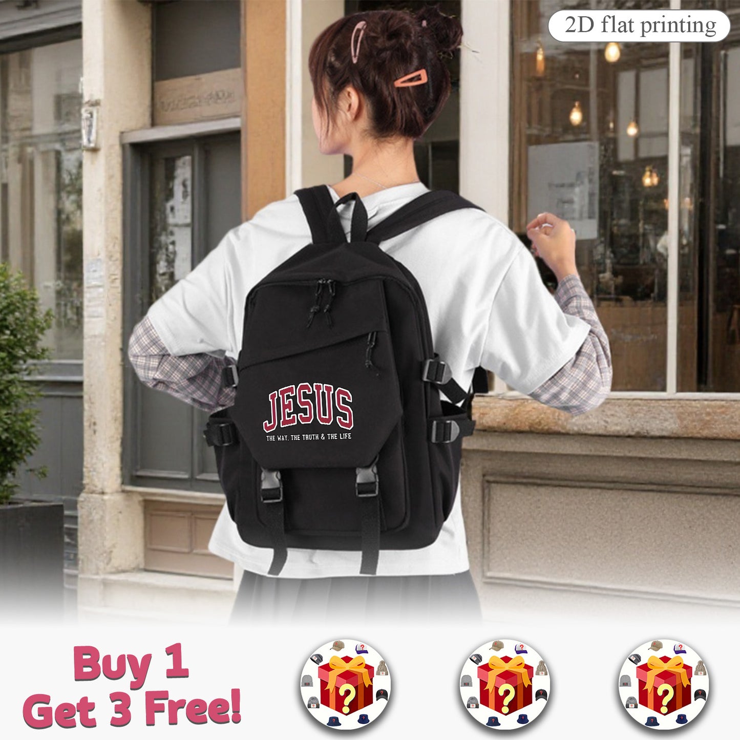 Jesus College Style High-End Backpack Set