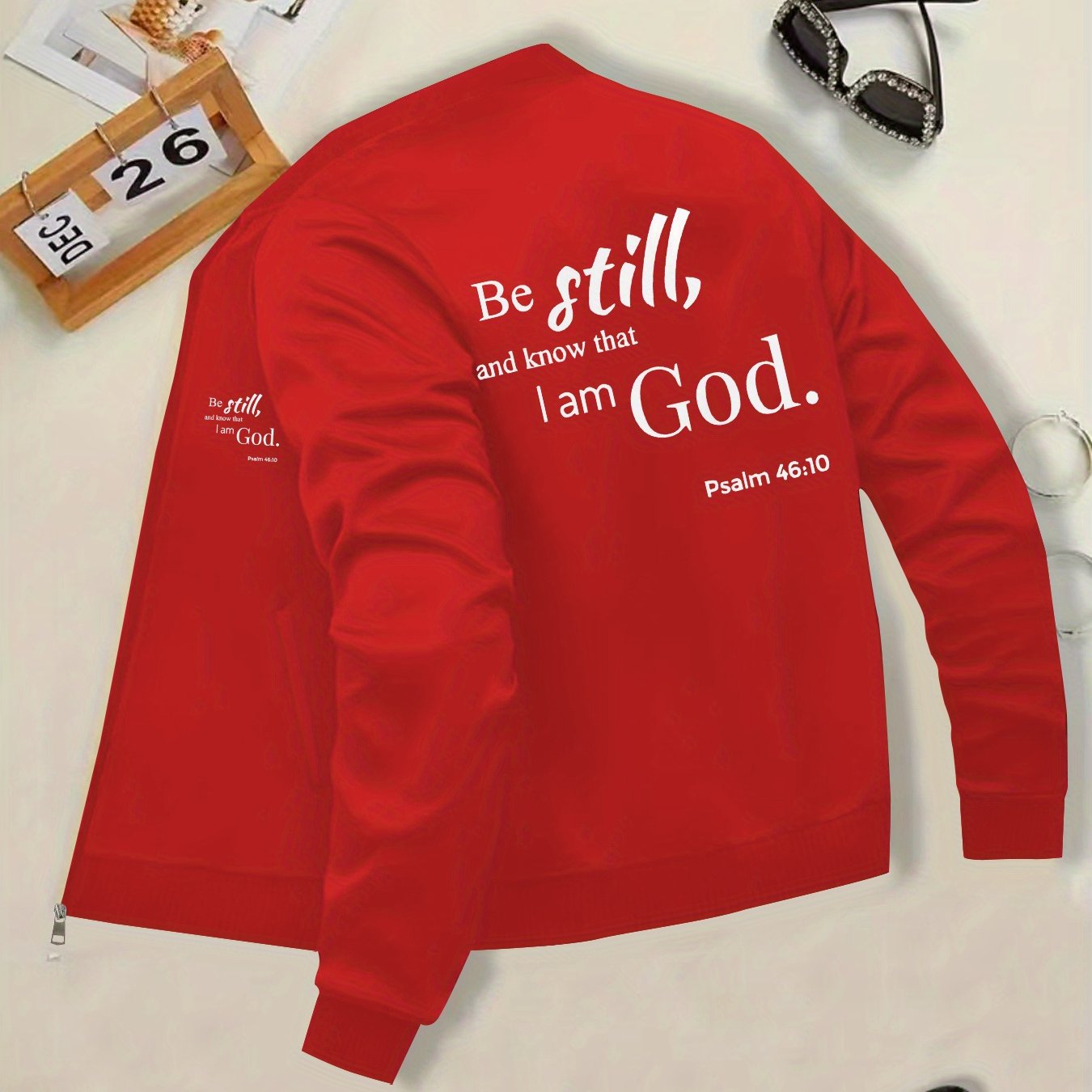 IHDP Be Still And Know Jacket Geometrically Print Coat