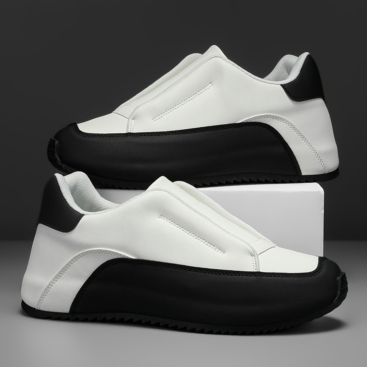 Divine Power Mens Slip On Casual Sneakers All Season