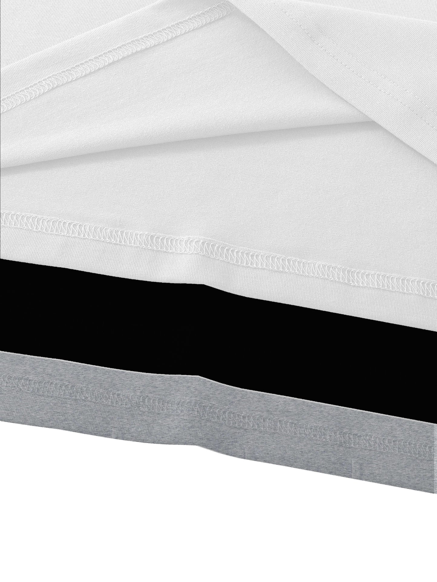 Women Crew Neck Letter Print T Shirt Multipack Casual