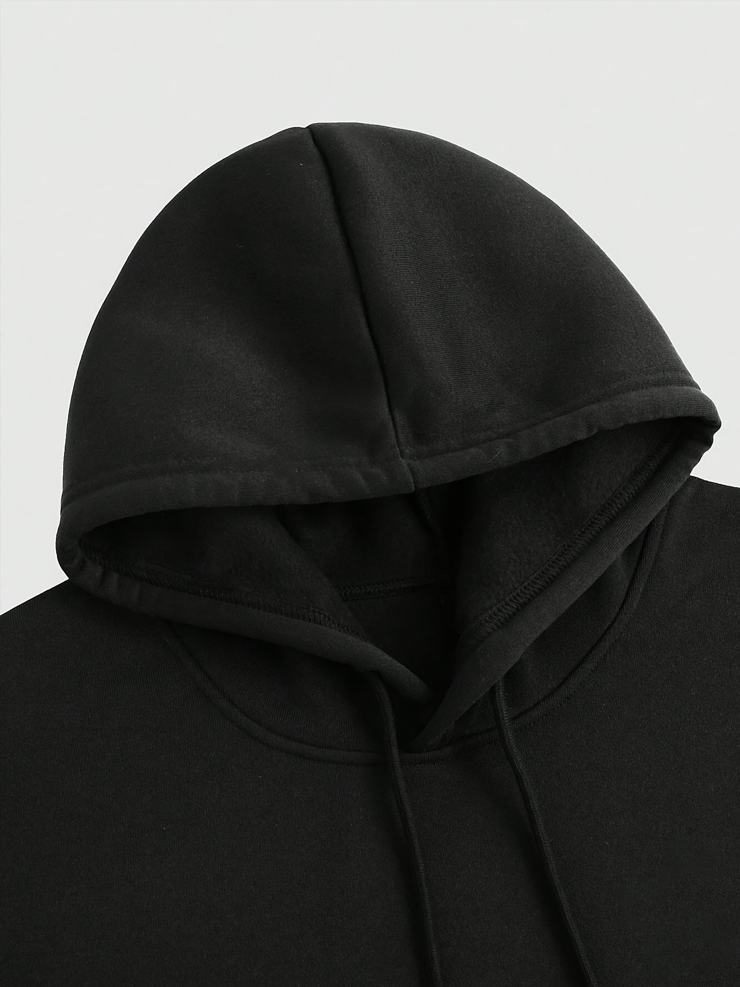 Men's Polyester Hoodie with God Bless You Graphic