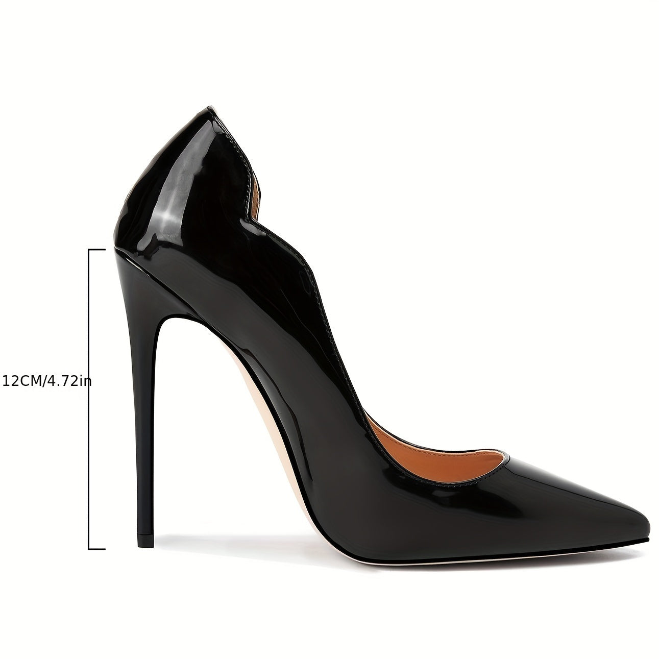 Elegant Gradient Super High Heels Fashionable Pointed Toe Stiletto