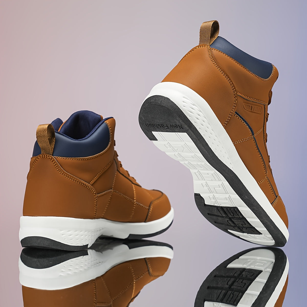 Lei Tao All-Season Ultra High Top Footwear PU Material