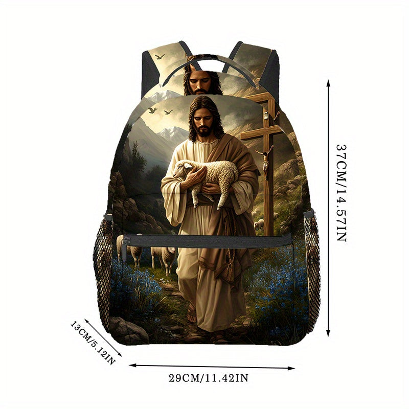 Resurrection Jesus And The Lamb Lightweight Travel Backpack