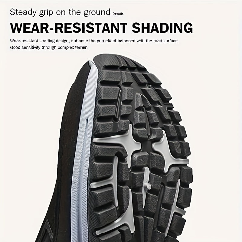 Cnatrop Men Arch Support Slipon Breathable Non Slip Shoes