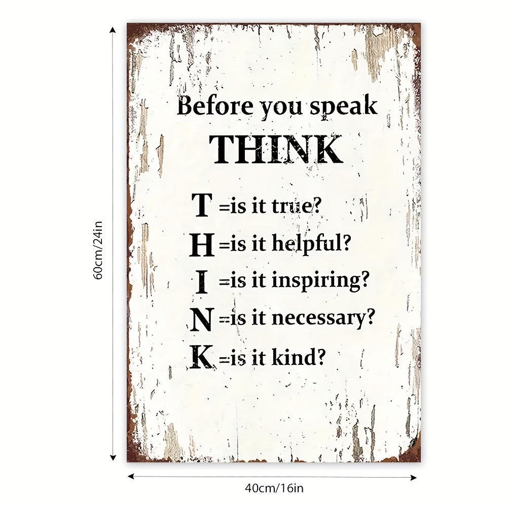 Motivation Quotes Wooden Framed Canvas Painting Wall Decor