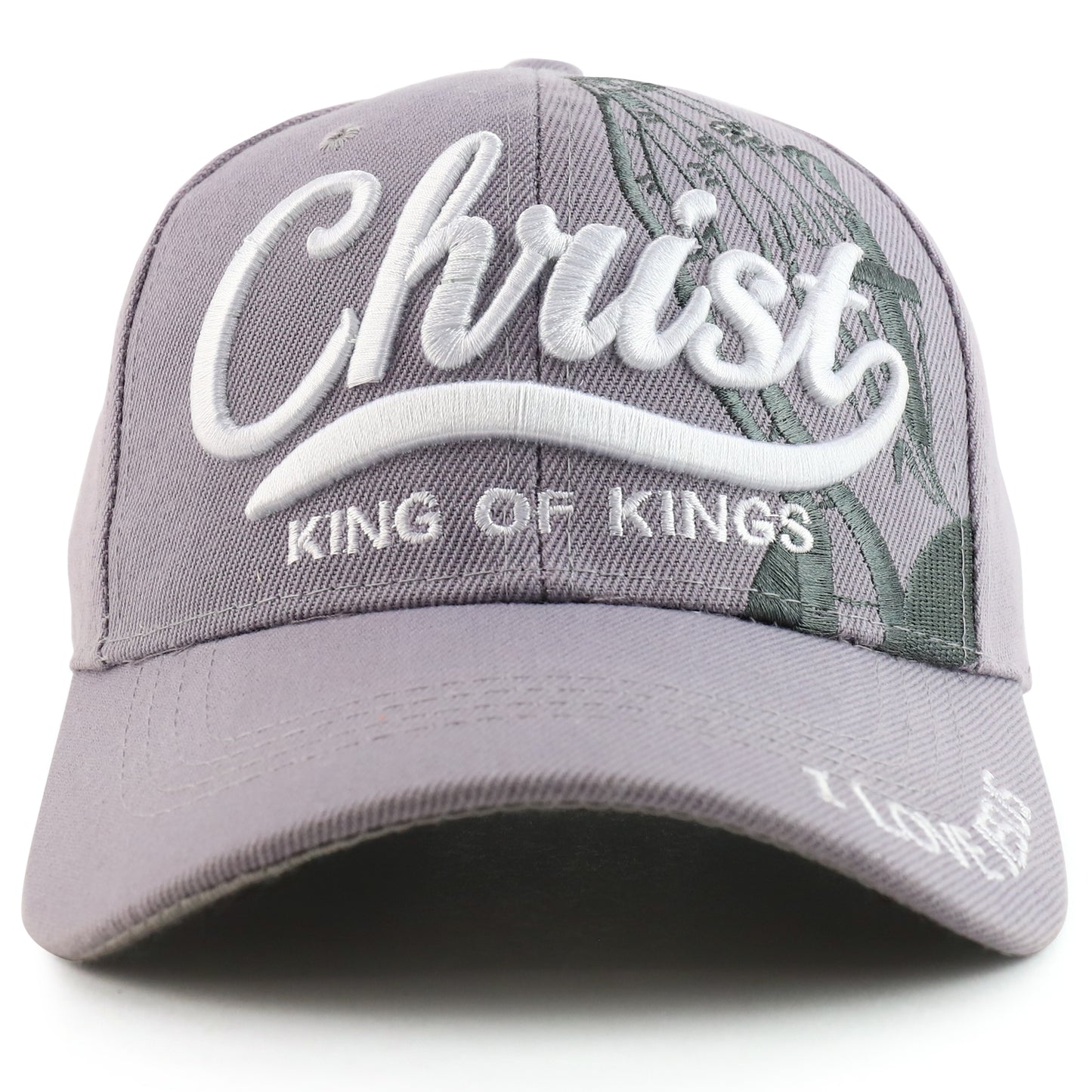 3D Christ King of Kings Embroidered Jesus Christian Ball Cap
