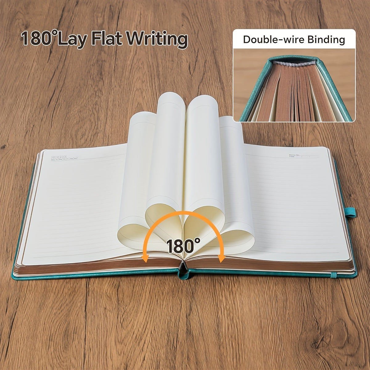 Christian Stuff Journal Notebook 400 Pages Thick Faux Leather Cover
