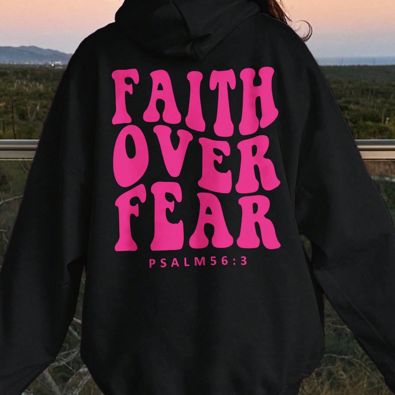 Faith Over Fear Hoodie by In His Divine Power