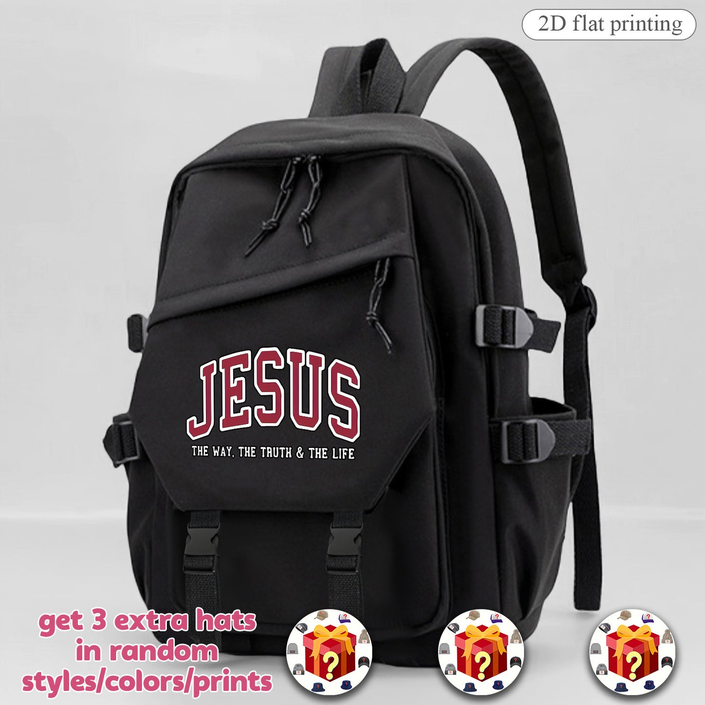 Jesus College Style High-End Backpack Set