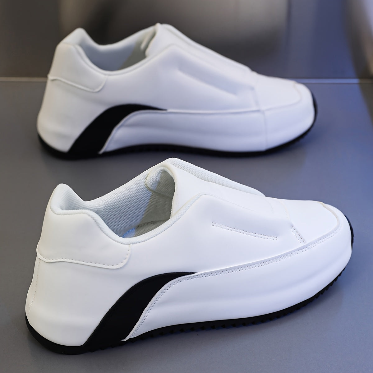 Divine Power Mens Slip On Casual Sneakers All Season