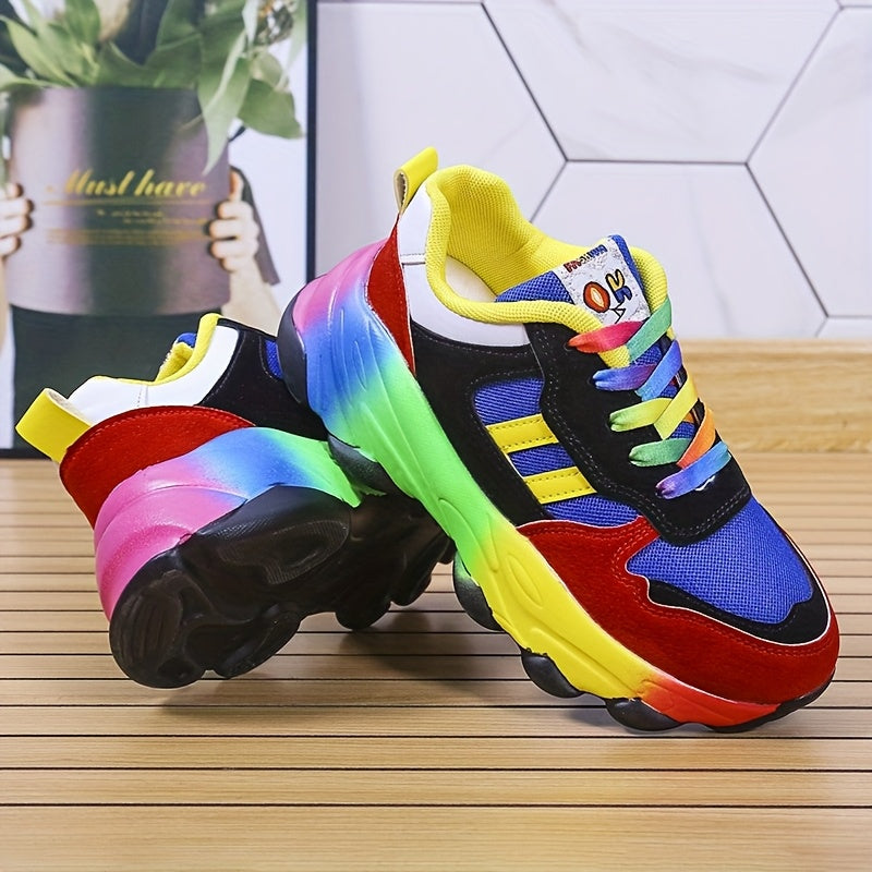 2025 New Breathable Colored Women's Casual Sneakers