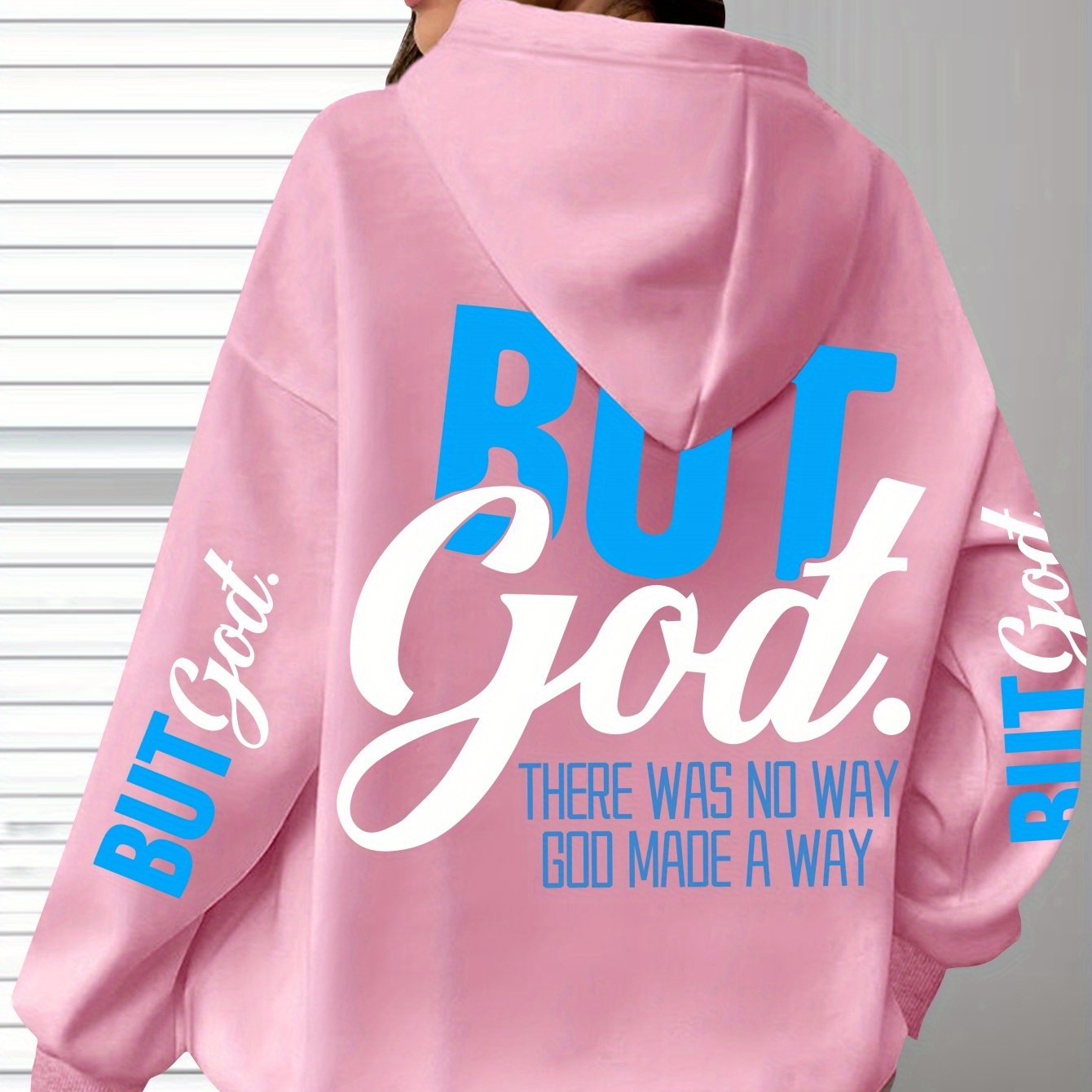 In His Divine Power But God Hooded Sweatshirt Everyday