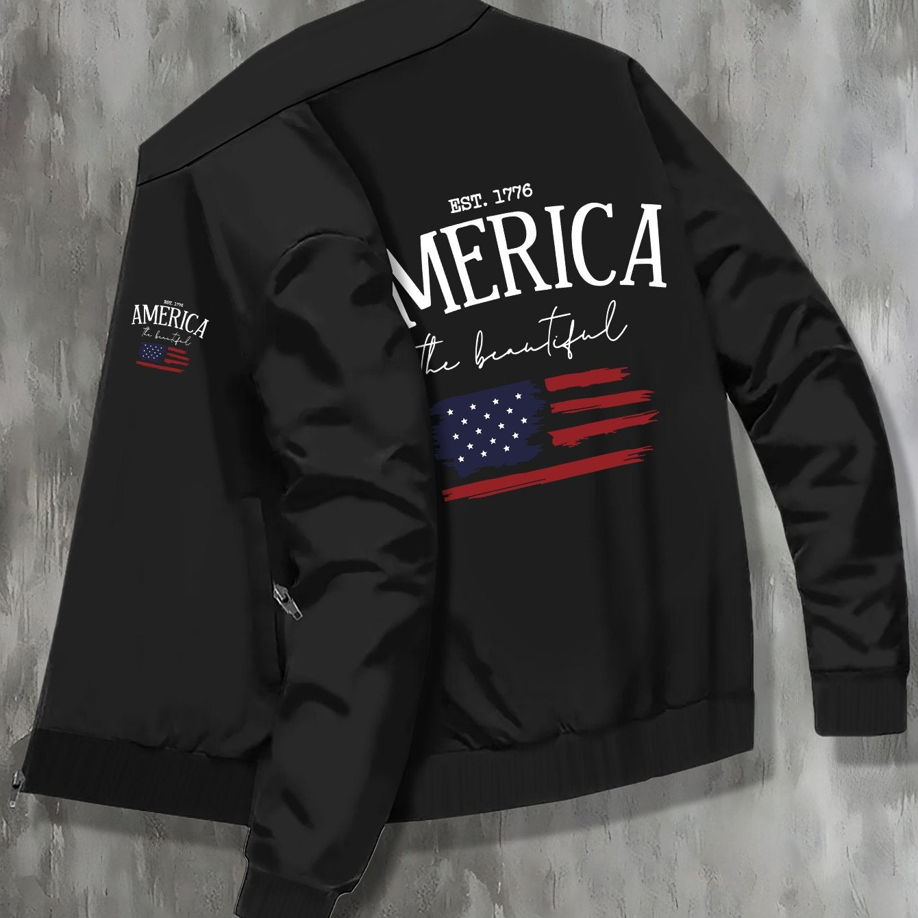 America The Beautiful Printed Jacket