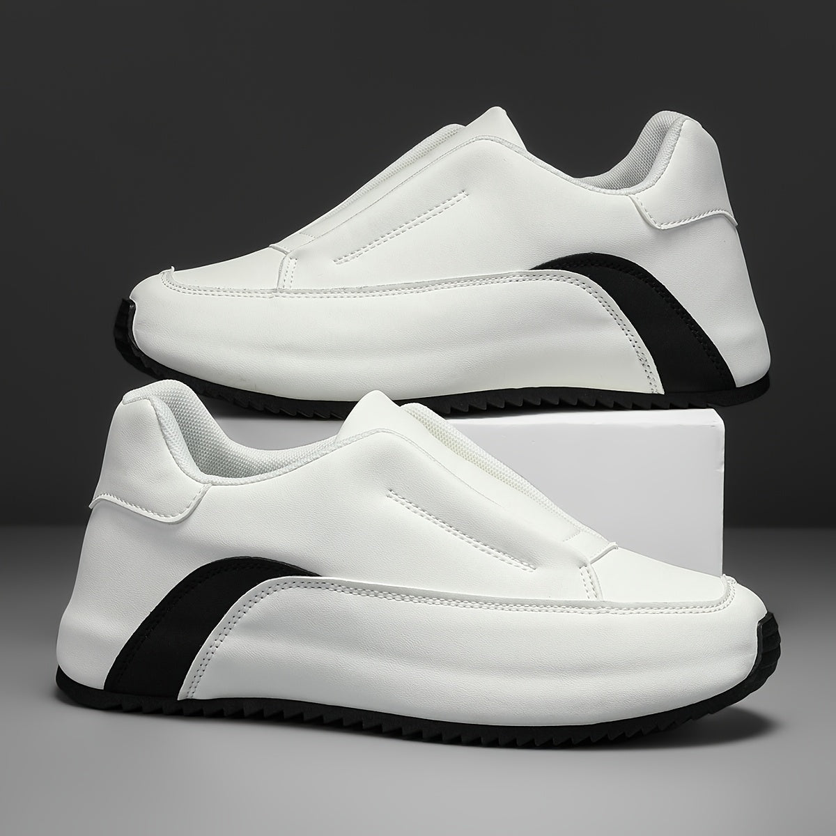 Divine Power Mens Slip On Casual Sneakers All Season