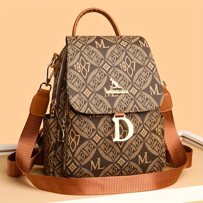In His Divine Power Practical Backpack Multifunction Bag