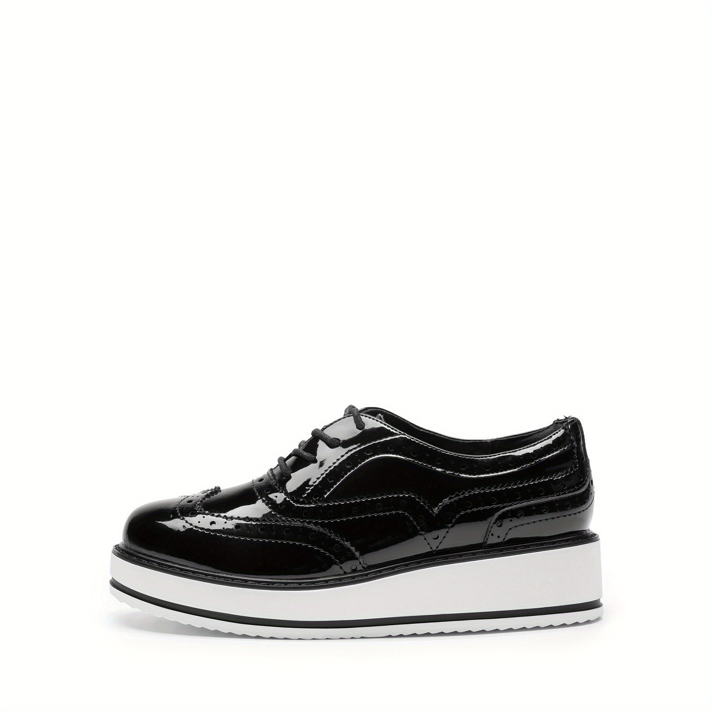 Fashion Casual Lace Up Wingtips Shoes for All Season by Dream Pair