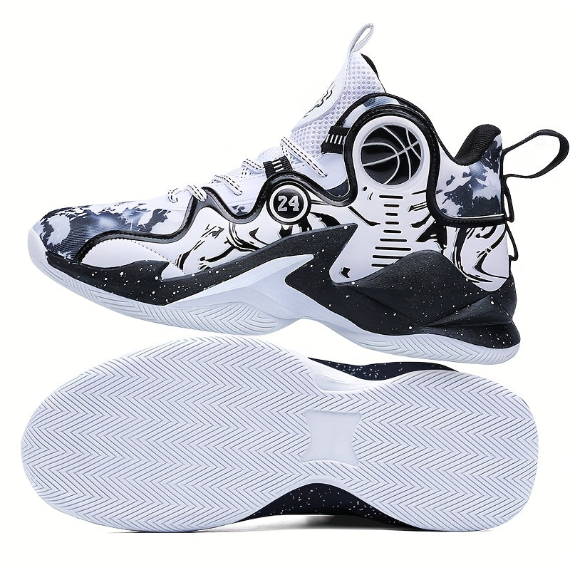 Breathable Anti Slip Womens Casual Sports Shoes Graffiti