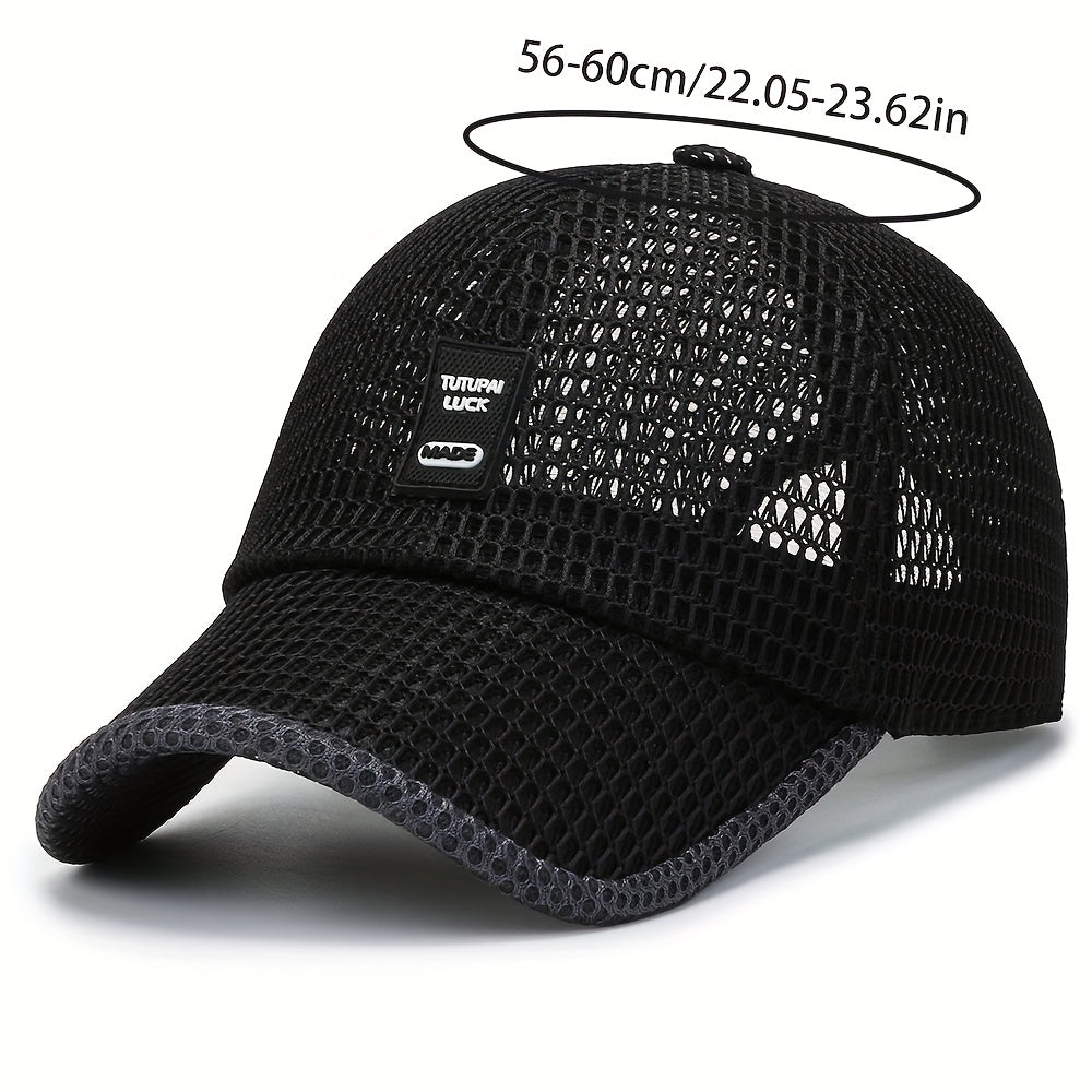 3pcs set, breathable baseball cap for golf, walking, running, etc