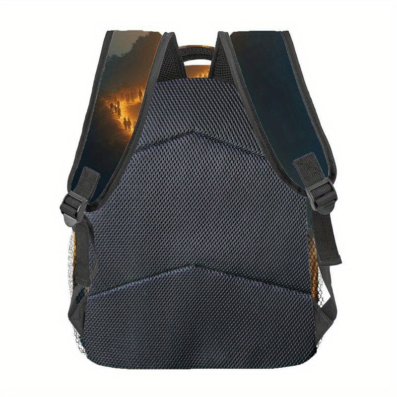 Lightweight Jesus Cross Backpack Foldable Travel Daypack