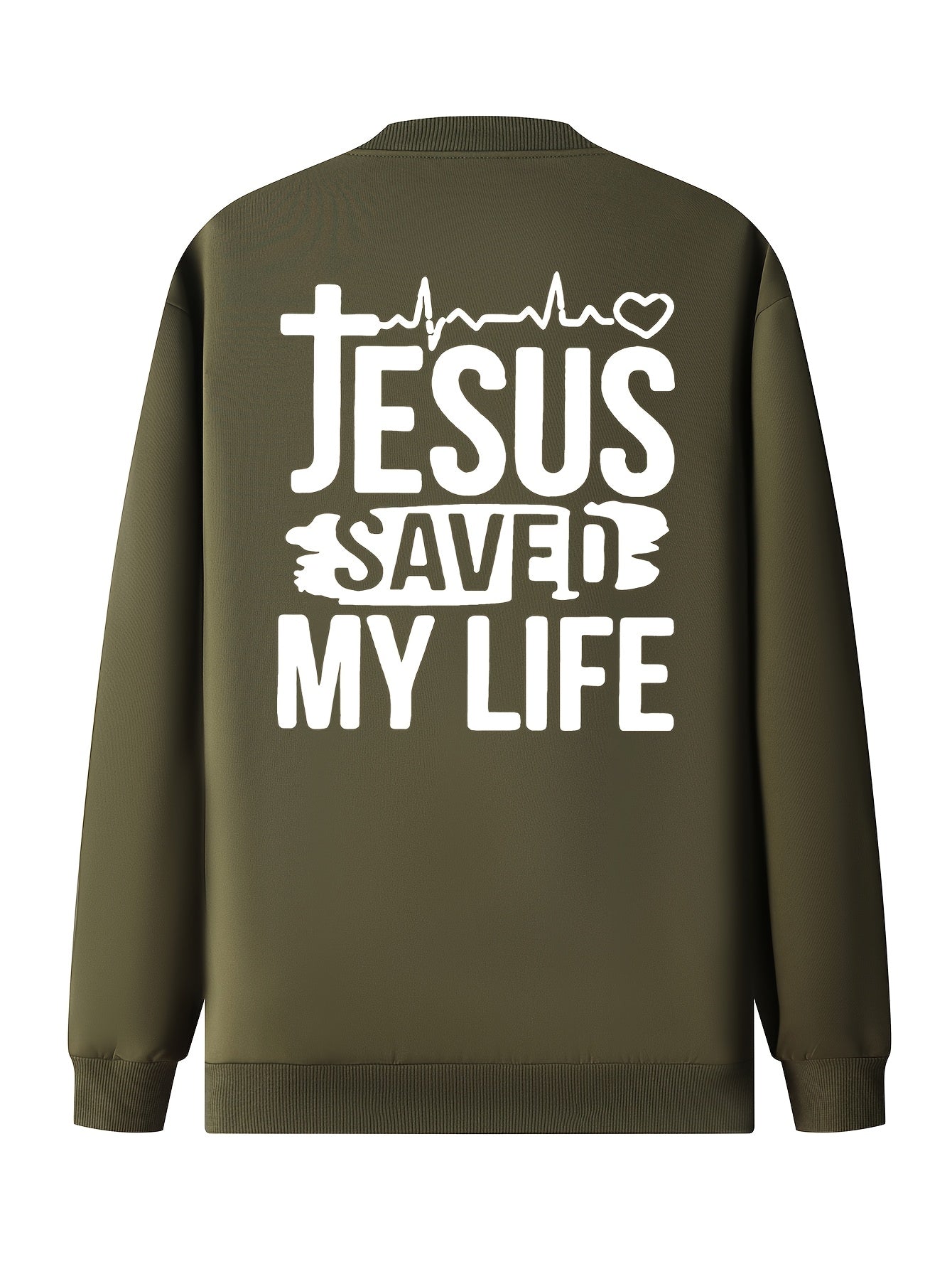 Jesus Saved My Life Bomber Jacket Casual Everyday Wear