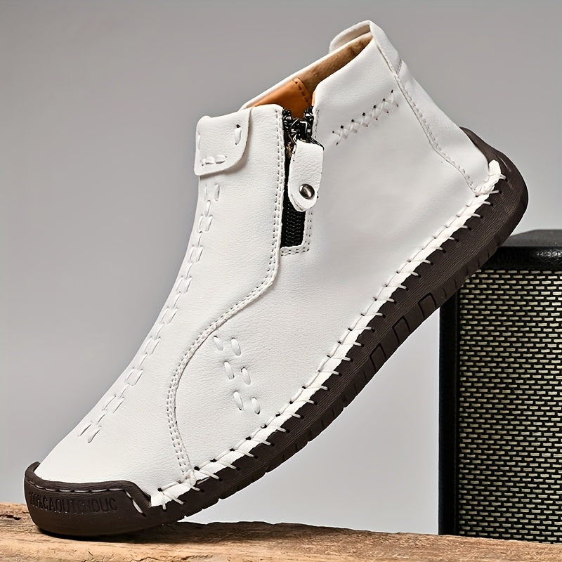Men's Casual Fashion Ankle Booties for Commuting and Walking Shoes