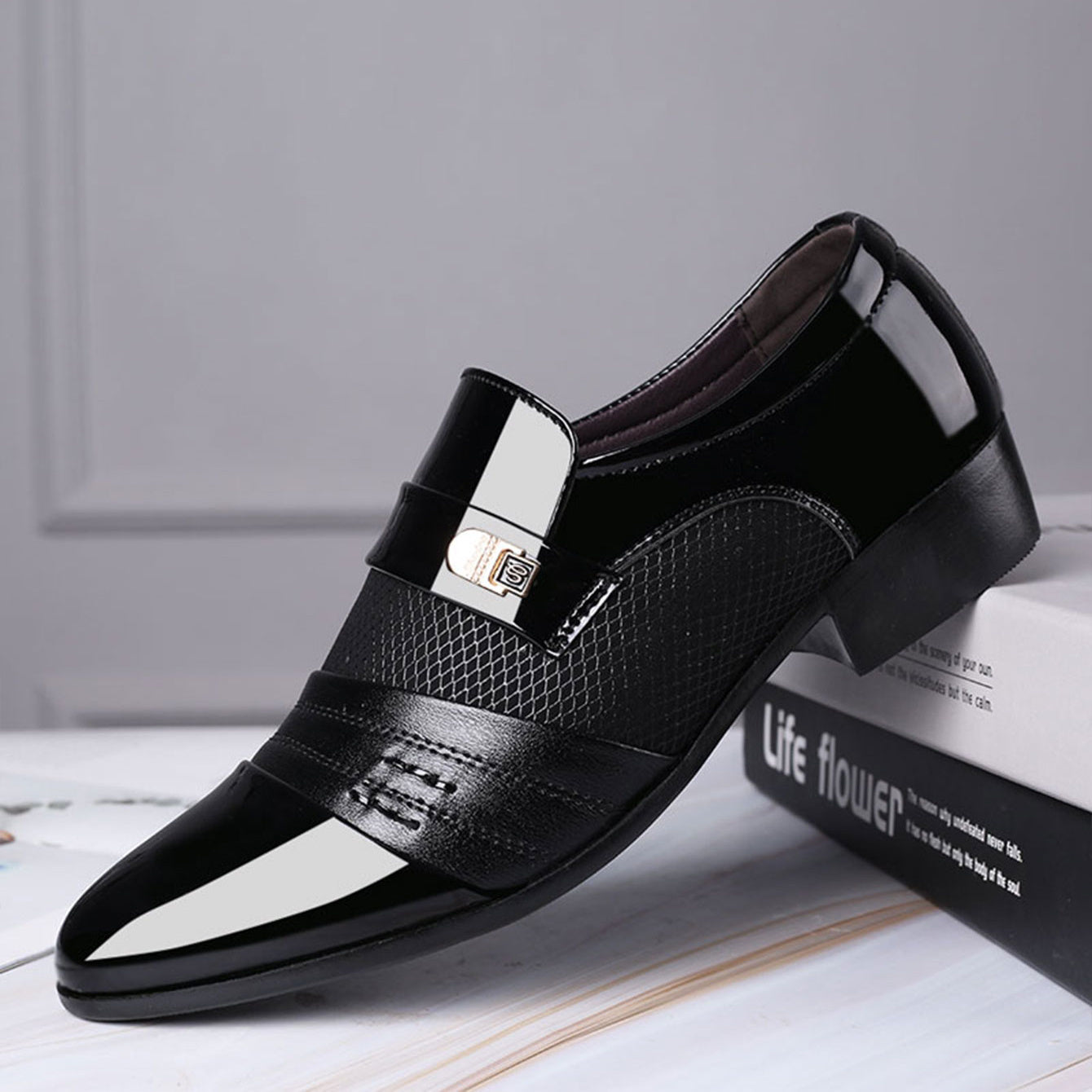 Business Casual Lace Up Women's Dress Shoes All Season Fabric Insole Rubber Sole