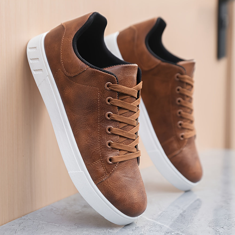 Stylish Men's Casual Skateboarding Shoes Trendy Korean Edition Versatile Breathable Comfortable Durable for Summer Outdoor Activities