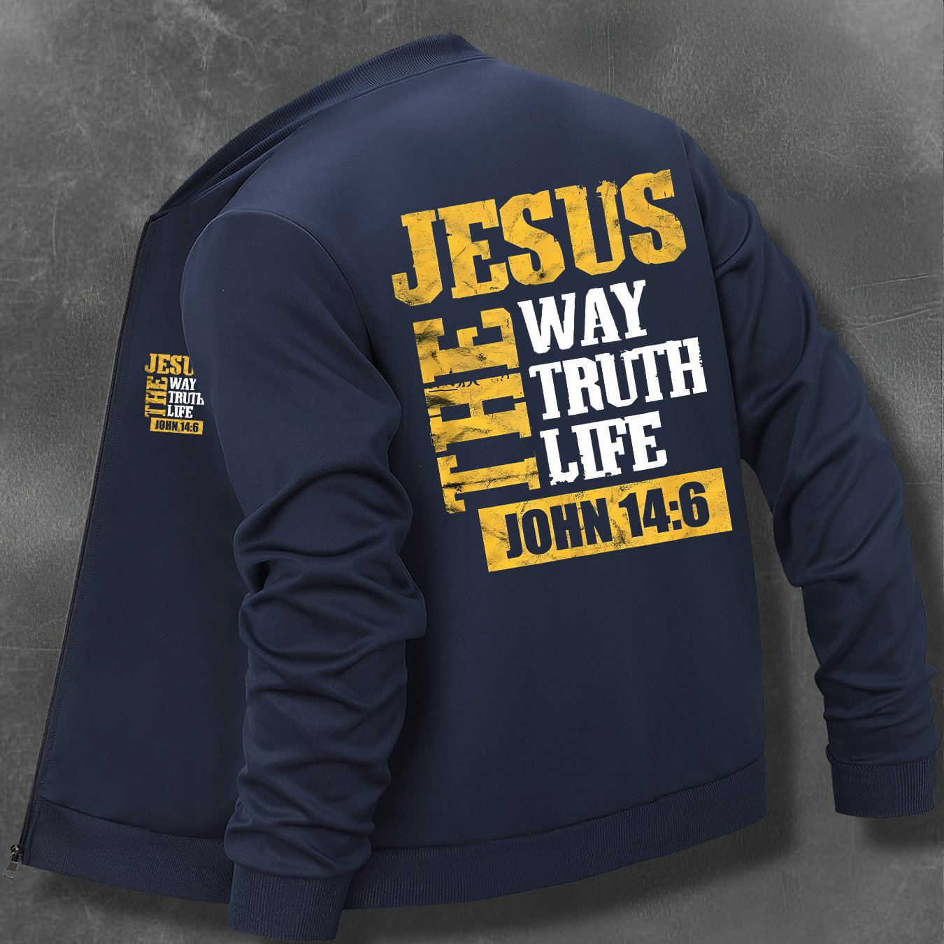 IHDP Jesus Pathway The Truth The Life Zippered Jacket